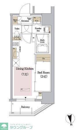アーバネックス新御徒町の物件間取画像